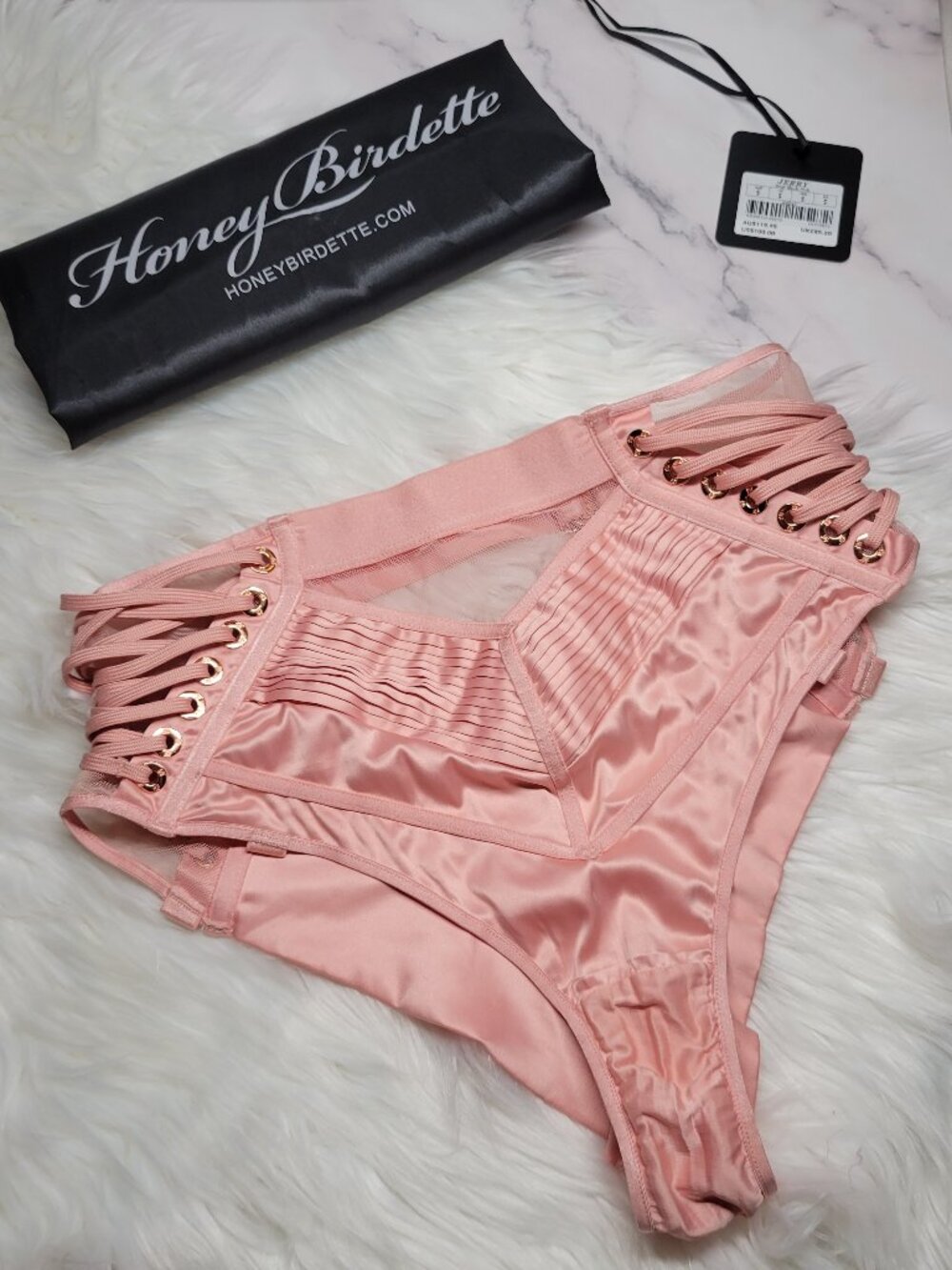 Honey Birdette Jerry Panties S 🩷 Blush Pink
